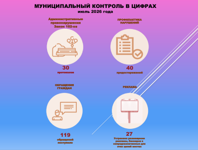 Промежуточные итоги работы управления муниципального контроля Промежуточные итоги работы управления муниципального контроля
