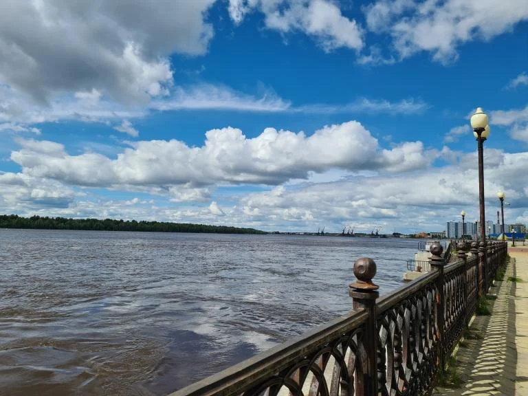 Уровень воды в реке Оби на 25 июня
