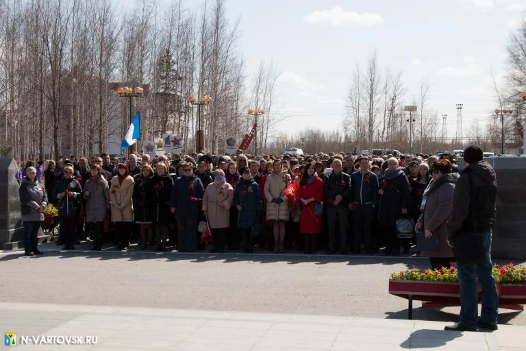 В Нижневартовске почтили память погибших в годы Великой Отечественной войны /ФОТО/