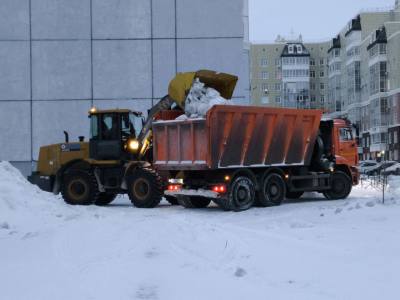 Продолжается патрульная очистка улиц от снега