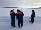 ГИМС снизила грузоподъемность на ледовых переправах