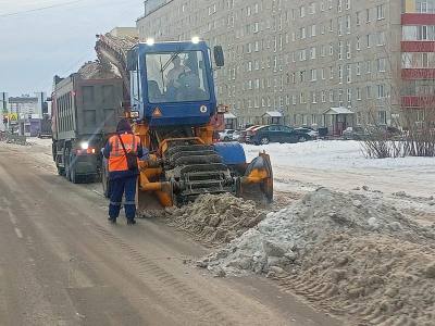 Ведутся снегоуборочные мероприятия