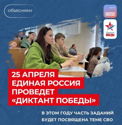 Нижневартовск присоединится к «Диктанту Победы» Нижневартовск присоединится к «Диктанту Победы»