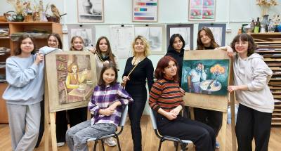 О творчестве юных художников расскажет выставка  «Истории в картинках»
