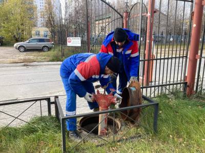 Завершается проверка пожарных гидрантов 