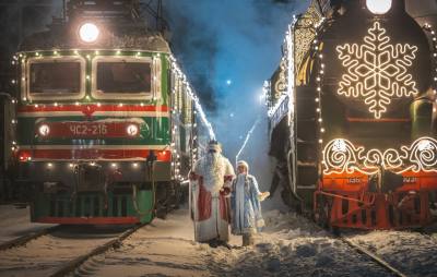 В Нижневартовск прибудет поезд Деда Мороза