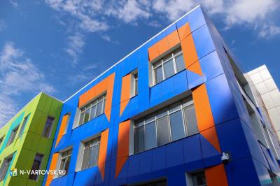 В новом районе Нижневартовска откроет свои двери современный детский сад на 320 мест /ФОТО/