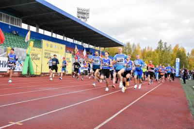 Массовые спортивные забеги прошли в Нижневартовске /ФОТО/